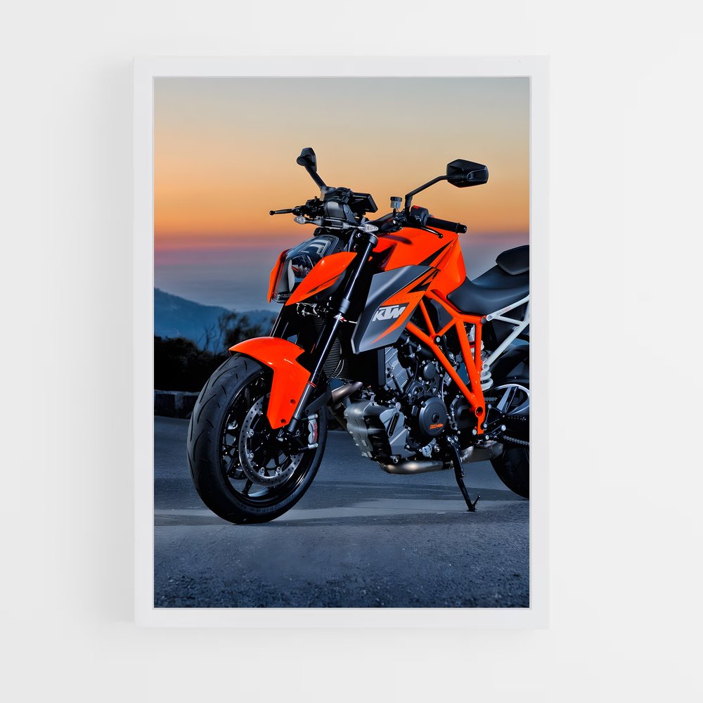 Poster Rugissement de la Route – affiche KTM Moto (vue 3)